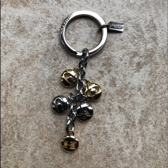 Signature Coach Charm Key Ring F65430 - Picture 2 of 2